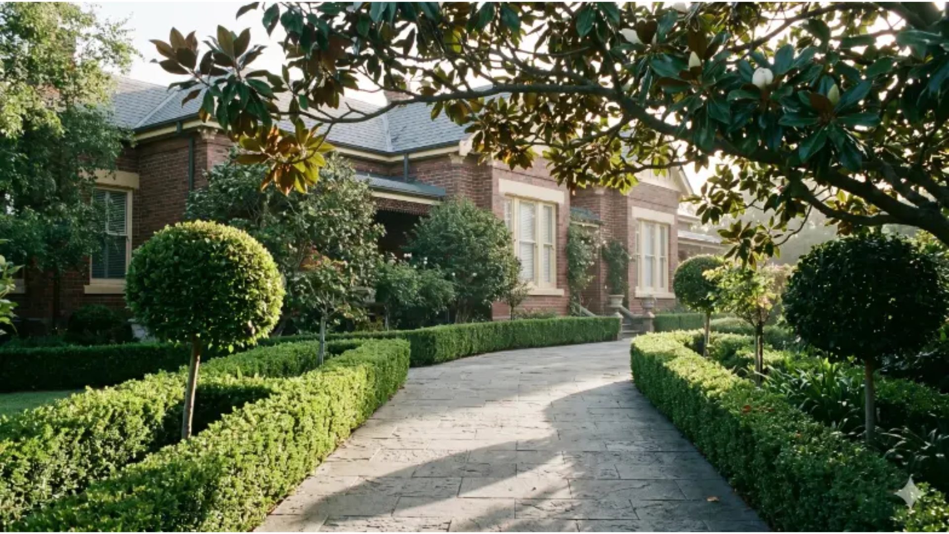Established formal garden of a recently purchased inner-east property